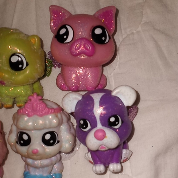 Tic Tac Toy XOXO Exclusive Glitter Friends Animals Toys Cake Topper - Picture 5 of 12